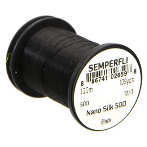 Nano Soie 50D 12/0 Noir