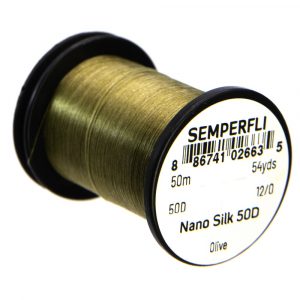 Nano Soie 50D 12/0 Olive